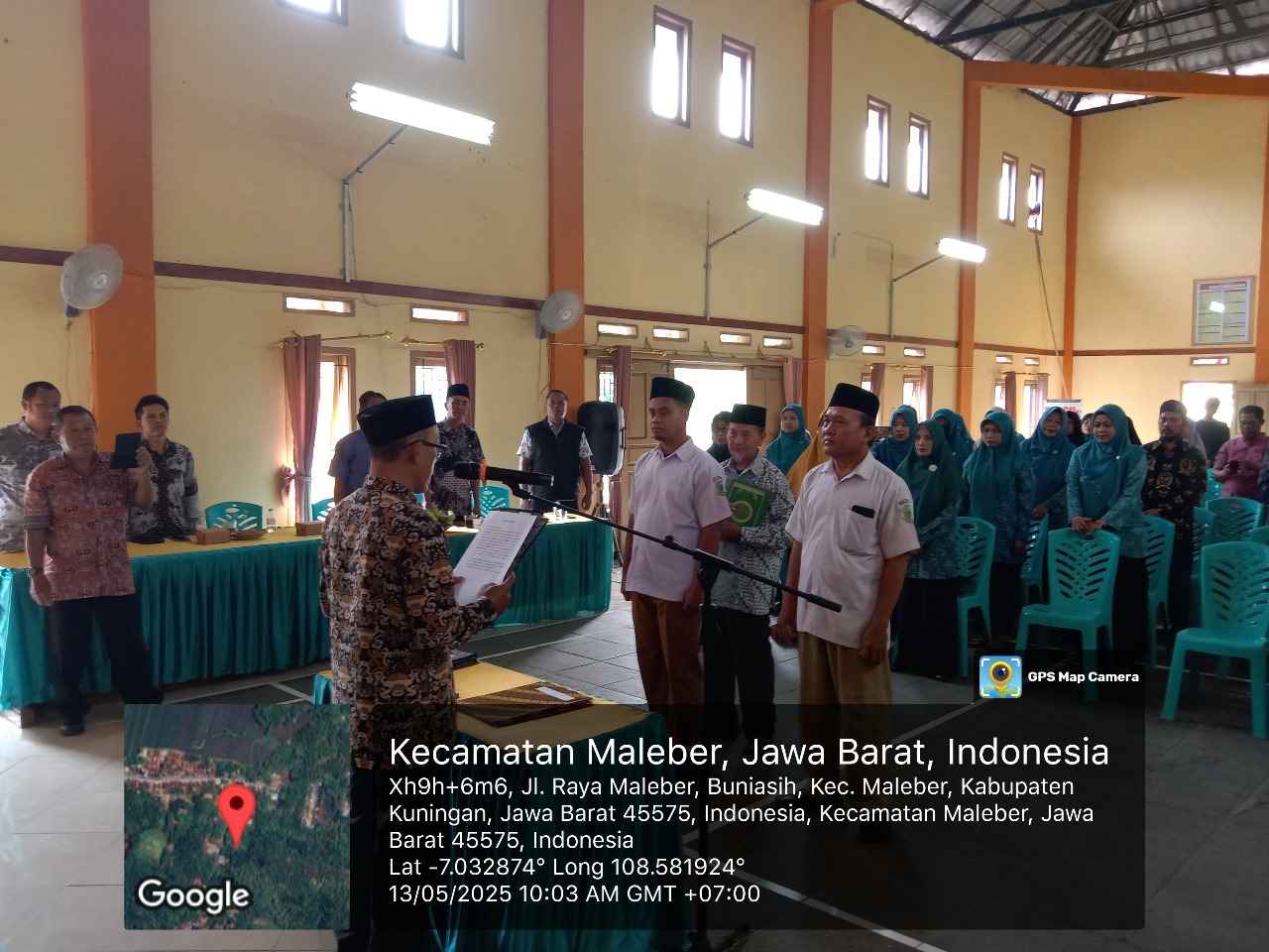 Pengangkatan Perangkat Baru dan Roling Jabatan di Desa Buniasih